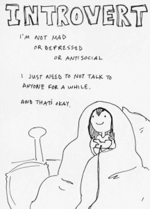 I'm an introvert and that's okay!